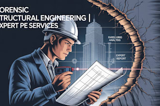 provide expert forensic structural engineering services and failure analysis