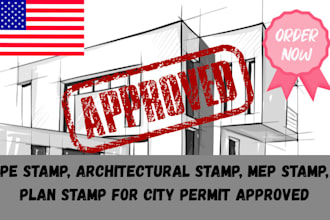 architectural drawing, structural design, arizona, new jersey, nc, sc, pe stamp