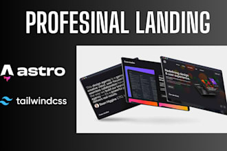 craft responsive landing pages with astrojs and tailwind for ultimate speed