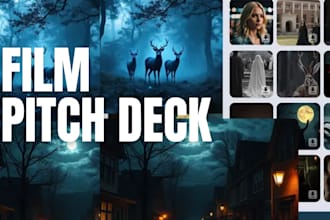 design film pitch deck presentation design,movie pitch deck,tv series,screenplay