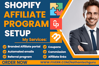 setup shopify affiliate program affiliate marketing goaffpro uppromote bixgrow