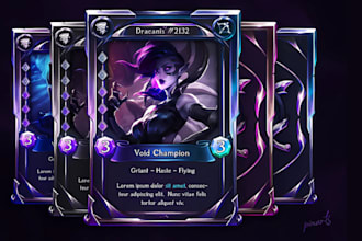design card game template ccg tcg card template trading card game pokemon card