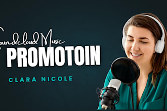 do organic music promotion for soundcloud, spotify and apple music