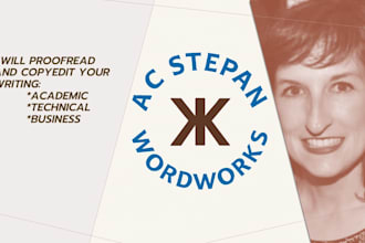 proofread and edit your writing for clarity and impact
