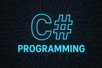 develop any customized desktop application using c sharp dotnet