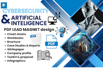 write ebook on cybersecurity, ai, ml, robotics, cloud computing PDF lead magnet
