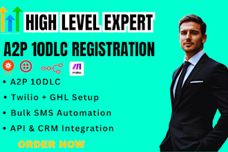 a2p 10dlc registration, twilio, gohighlevel, sms marketing, ringcentral bulk sms