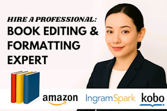 developmental book editor word  formatting for amazon kdp manuscript formatting