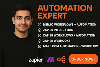 create workflow automation,setup makecom zapier ghl n8n ai agent API integration