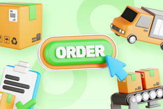 design original 3d icons for your app, website, or dashboard, fully custom