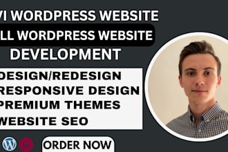 build, redesign, or clone custom responsive wordpress websites with divi