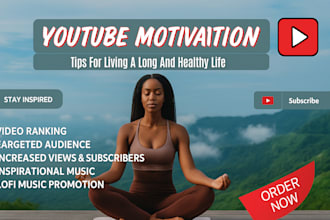 promote youtube meditation relaxing and natural music videos
