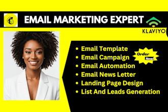 mailchimp email marketing automation klaviyo flows email campaigns  sales funnel