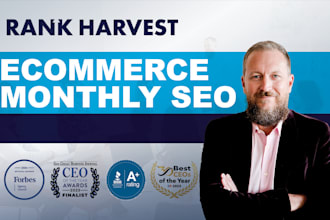 do complete monthly SEO for your ecommerce business