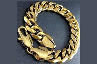 design modern 3d cad jewelry for 3d printing and realistic 360 rendering product