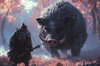 draw a d and d character art and dnd art