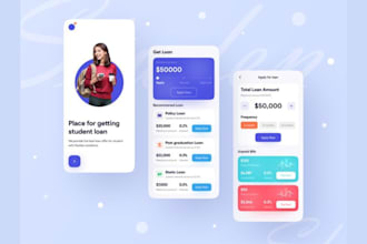 develop fintech app, loan app, payment app, neobank app, money transfer app