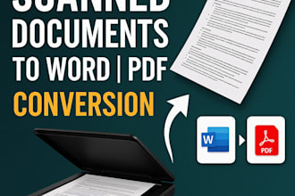 convert your scanned, image or handwritten documents into editable text