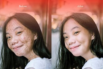 do high end photo retouching and your wedding photos