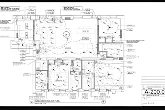 do reflected ceiling plans, finish plans, door window schedule permit drawings