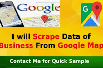 do bulk b2b lead generation, google maps scraping, email list scraper