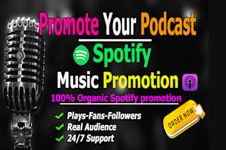 do apple and spotify podcast promotion to grow new downloaders and monthly liste