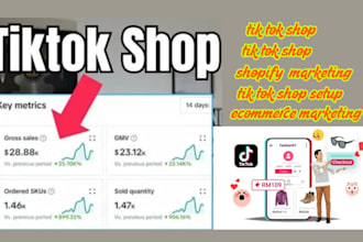tik tok shop boost etsyshopify sales ecommerce marketing etsy shop promotion