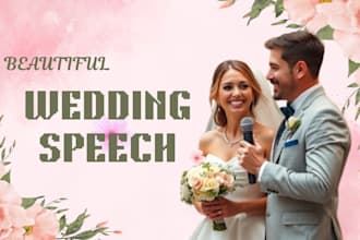 write funny wedding speech, best man speech, maid of honor speech
