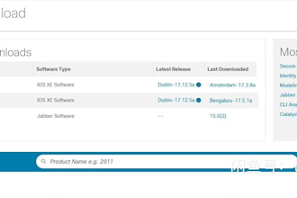 help you get the IOS firmware vm images on cisco website