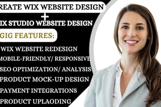 create wix website design wix studio website wix website redesign