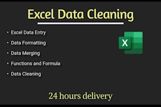 clean, organize and merge excel or CSV data