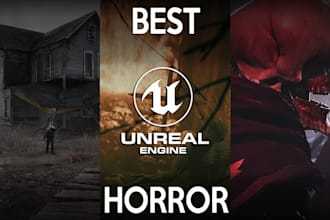 create unreal engine halloween game development, horror game, unreal engine game
