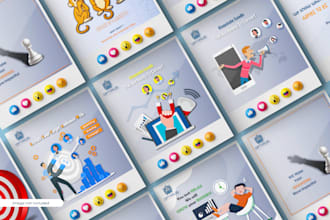 make an attractive social media design that reflect your brand identity