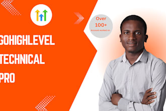gohighlevel expert your automation workflow funnel, website, form survey ghl pro
