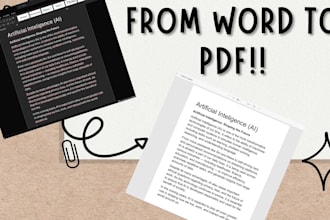 convert word to PDF or PDF to word quickly and accurately