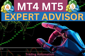 code custom mt4 mt5 expert advisor or trading bot for your strategy