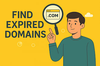 find high quality expired domains relevant to your niche for SEO or branding