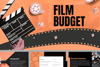 do investor ready film production budget, script breakdown, schedule for film