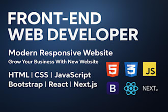 create an HTML website, improve website design, build static or dynamic website