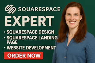 build squarespace website, squarespace design or website development squarespace
