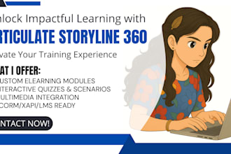 craft interactive elearning modules with articulate storyline 360
