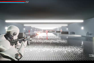 develop unreal engine game blueprints ai and game prototype