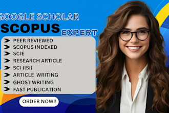 publish and write article in scopus sci isi scie, scopus indexed journal,wos,isi