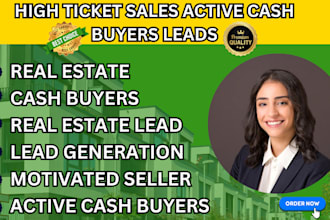 do real estate lead generation motivated seller active cash buyer skiptracing