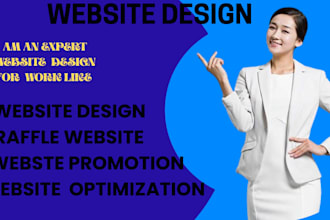 do raffle website, website design, website optimization
