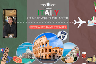plan your travel to italy
