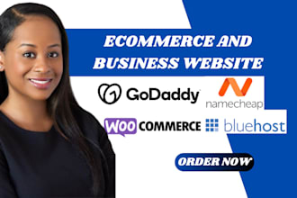 build godaddy website design woocommerce website bluehost website godaddy