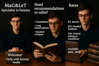 read, analyze, and recommend books with depth and dedication