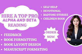 alpha or beta read fantasy fiction novel thriller romance book mystery horror