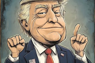 draw political and editorial cartoons